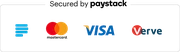 Secured by Paystack